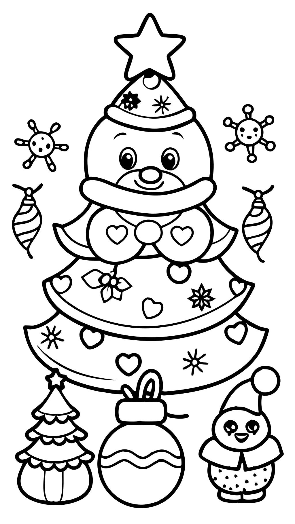 christmas coloring pages to print free